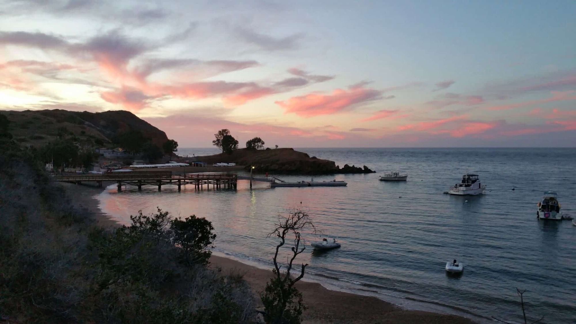 Off Catalina, on a calm morning.
