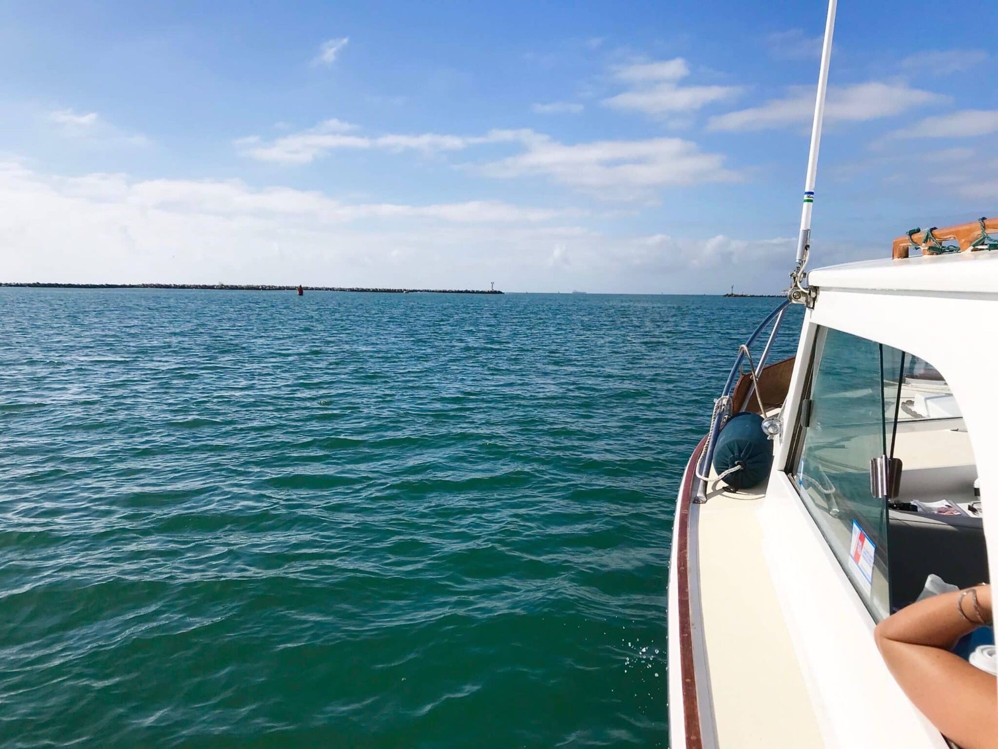 Huntington Harbour, departure point for Orange County services
